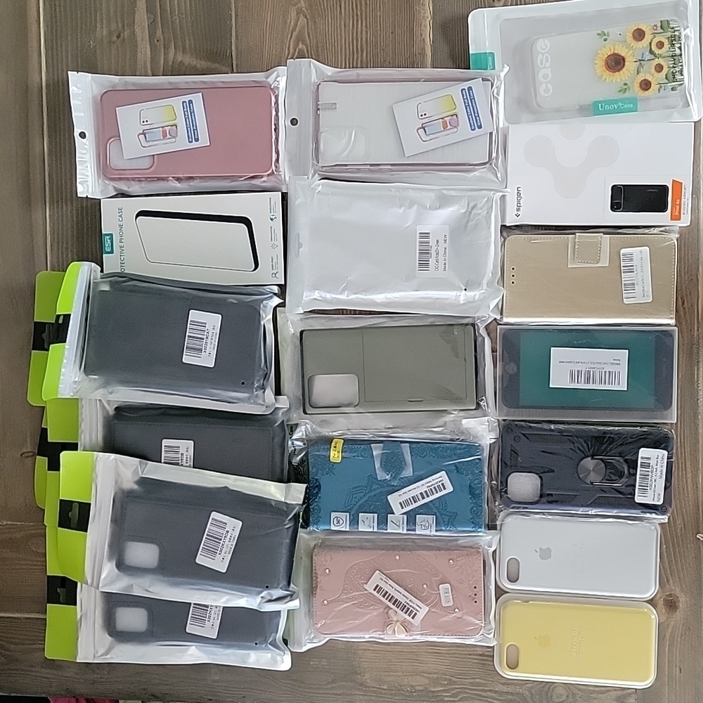 New CELL PHONE CASES in packages *IPhone & Android*BNIP BULK